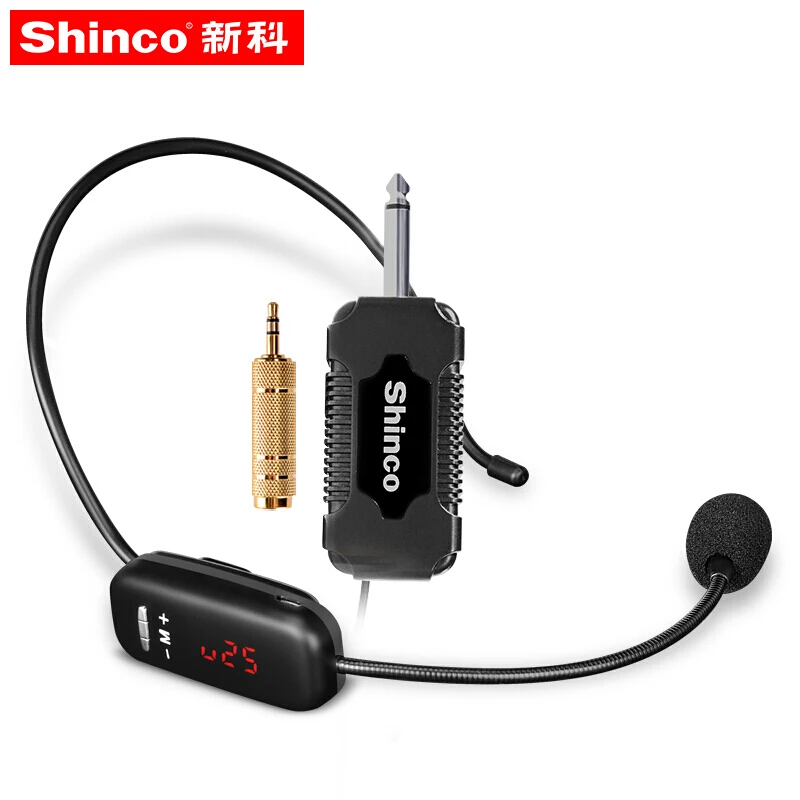 Shinco H92 Headset Wireless Microphone Wireless Metal Headset Microphone Stage Show Teacher Guide Guide Outdoor Loudspeaker
Shinco H92 Headset Wireless Microphone Wireless Metal Headset Microphone Stage Show Teacher Guide Guide Outdoor Loudspeaker