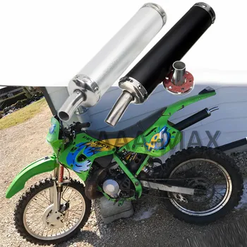 28MM Universal Motorcycle Racing Exhaust Muffler Silencer Pitbike GY6 Pipe Escape Moto Dirt Pit Bike 125CC For Street Scooter
28MM Universal Motorcycle Racing Exhaust Muffler Silencer Pitbike GY6 Pipe Escape Moto Dirt Pit Bike 125CC For Street Scooter