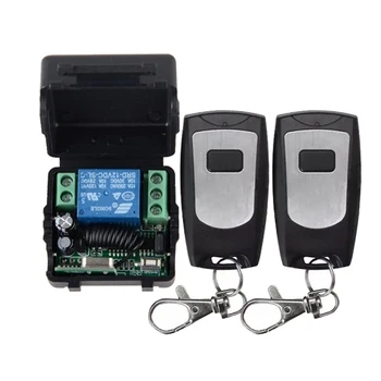 Smart Home DC 12V 10A 1CH Wireless RF Radio Light Switch Remote Control Receiver With 2PCS Waterproof Transmitter
Smart Home DC 12V 10A 1CH Wireless RF Radio Light Switch Remote Control Receiver With 2PCS Waterproof Transmitter