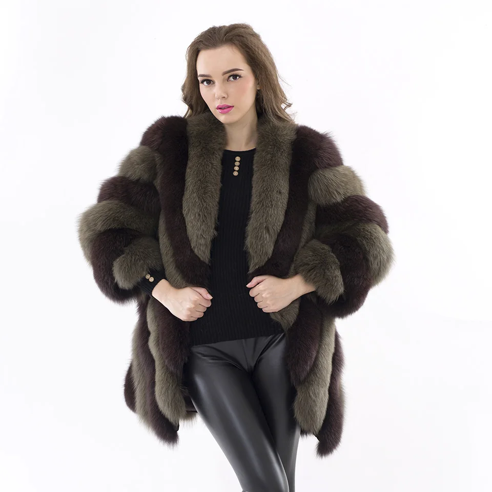 MPPM Winter Women Real Fox Fur Coat Genuine Leather Female Jacket Natural Women Long Fox Fur Fashion Thick Warm Reak Fur Coat
MPPM Winter Women Real Fox Fur Coat Genuine Leather Female Jacket Natural Women Long Fox Fur Fashion Thick Warm Reak Fur Coat