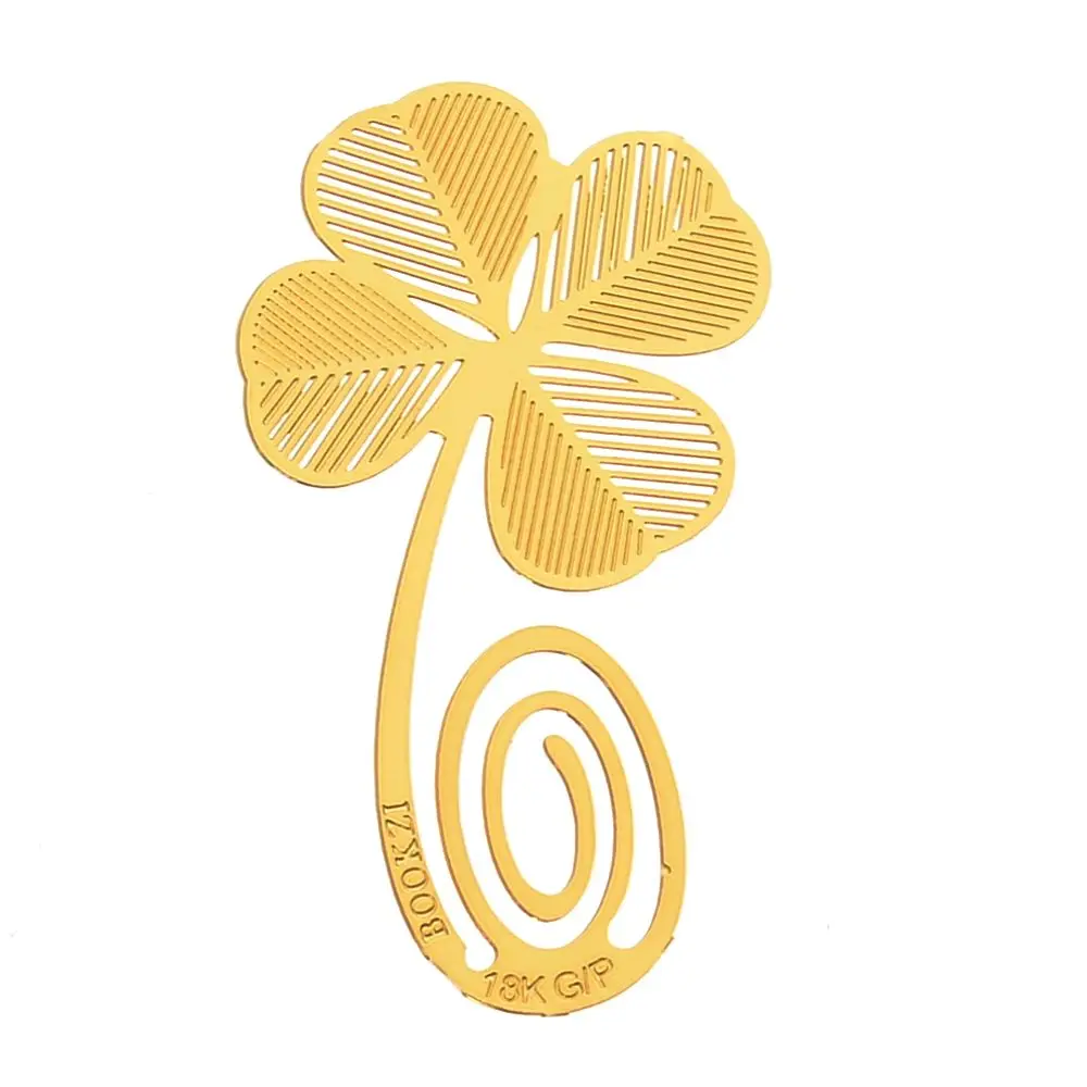 1PC Fashion Four-leaf Clove Reading Clip Metal Bookmark Students Stationery School Office Supplies Gift
1PC Fashion Four-leaf Clove Reading Clip Metal Bookmark Students Stationery School Office Supplies Gift