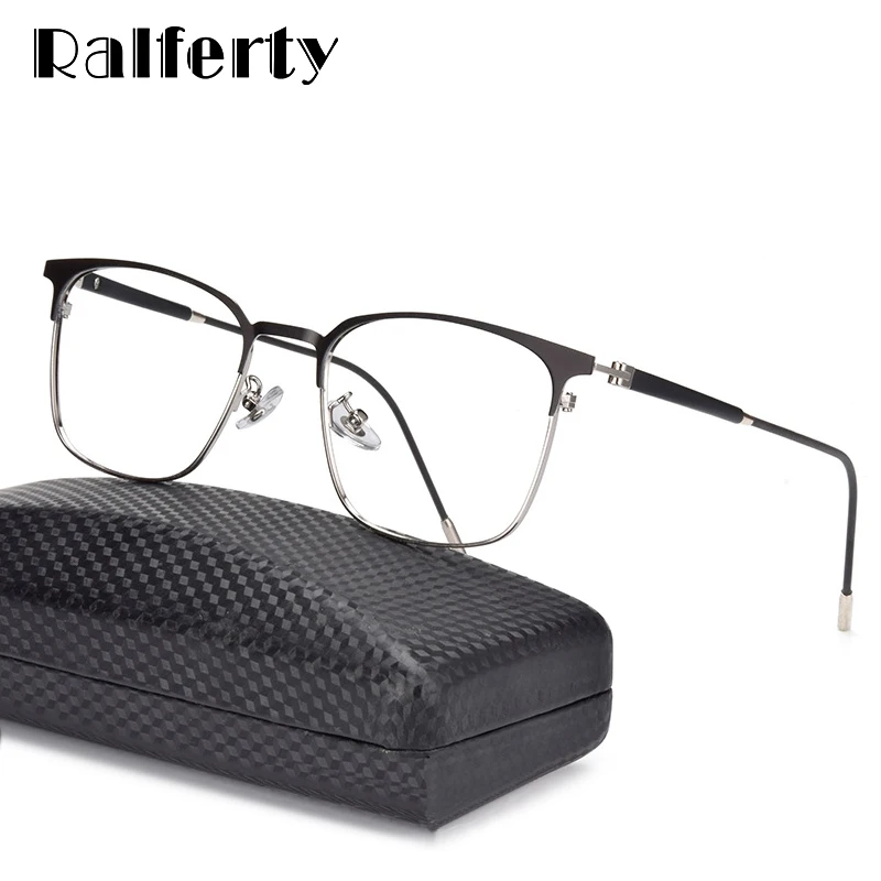 Ralferty Titanium Alloy Glasses Frame Men Women Unisex Myopia Ultralight Prescription Eyeglass Square Metal oculo de grau Y80040
Ralferty Titanium Alloy Glasses Frame Men Women Unisex Myopia Ultralight Prescription Eyeglass Square Metal oculo de grau Y80040