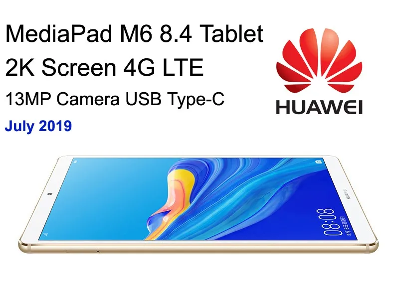 HUAWEI MediaPad M6 Tablet PC 4G LTE 8.4 Inch 2K Display Octa Core 13MP Camera Harman Kardon With 6100 mAh Battery Good Quality
HUAWEI MediaPad M6 Tablet PC 4G LTE 8.4 Inch 2K Display Octa Core 13MP Camera Harman Kardon With 6100 mAh Battery Good Quality