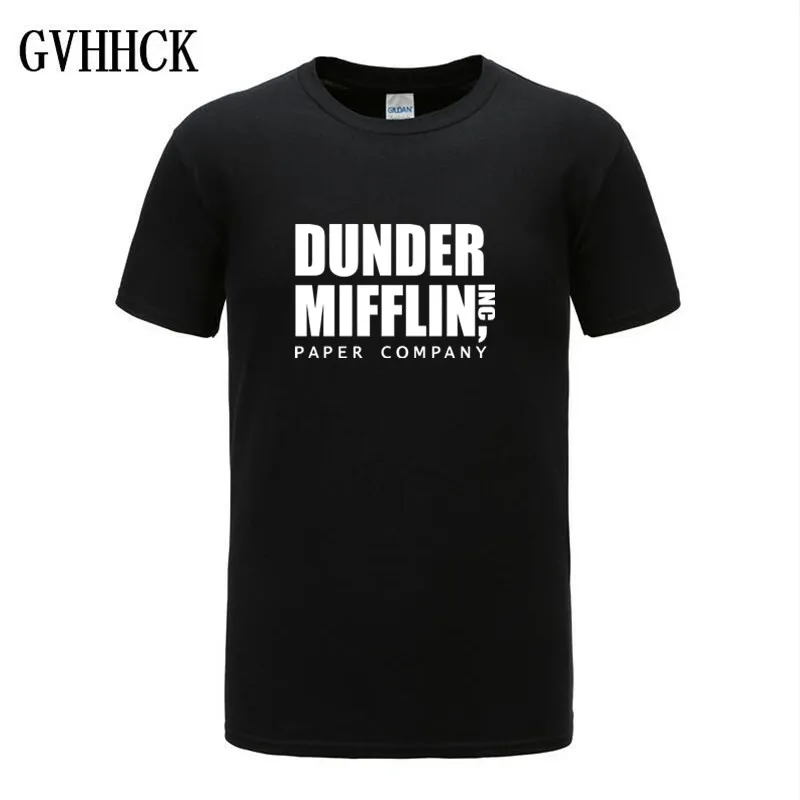 GVHHCK 2019 Men Short Sleeve The Office TV Show Dunder Mifflin Paper T-Shirt Crew Neck Tee Shirts For Men Tops XS-2XL Plus Size 
GVHHCK 2019 Men Short Sleeve The Office TV Show Dunder Mifflin Paper T-Shirt Crew Neck Tee Shirts For Men Tops XS-2XL Plus Size
