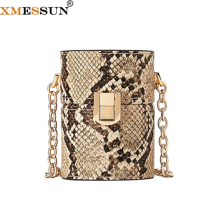 XMESSUN 2019 Fashion Simple Snake Chain Bag Lipstick Bag Women Shoulder Messenger Bag Female Travel Shopping INS F259
XMESSUN 2019 Fashion Simple Snake Chain Bag Lipstick Bag Women Shoulder Messenger Bag Female Travel Shopping INS F259