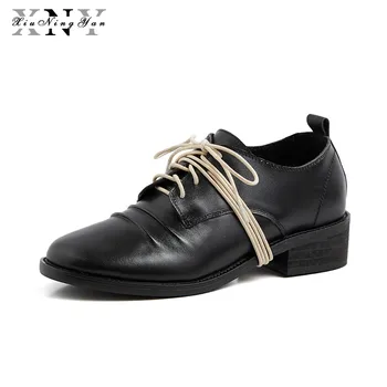 Retro Oxfords Genuine Leather Woman Oxford Shoes British Style Vintage Soft Leather Flat Shoes Casual Oxford Shoes for Women
Retro Oxfords Genuine Leather Woman Oxford Shoes British Style Vintage Soft Leather Flat Shoes Casual Oxford Shoes for Women