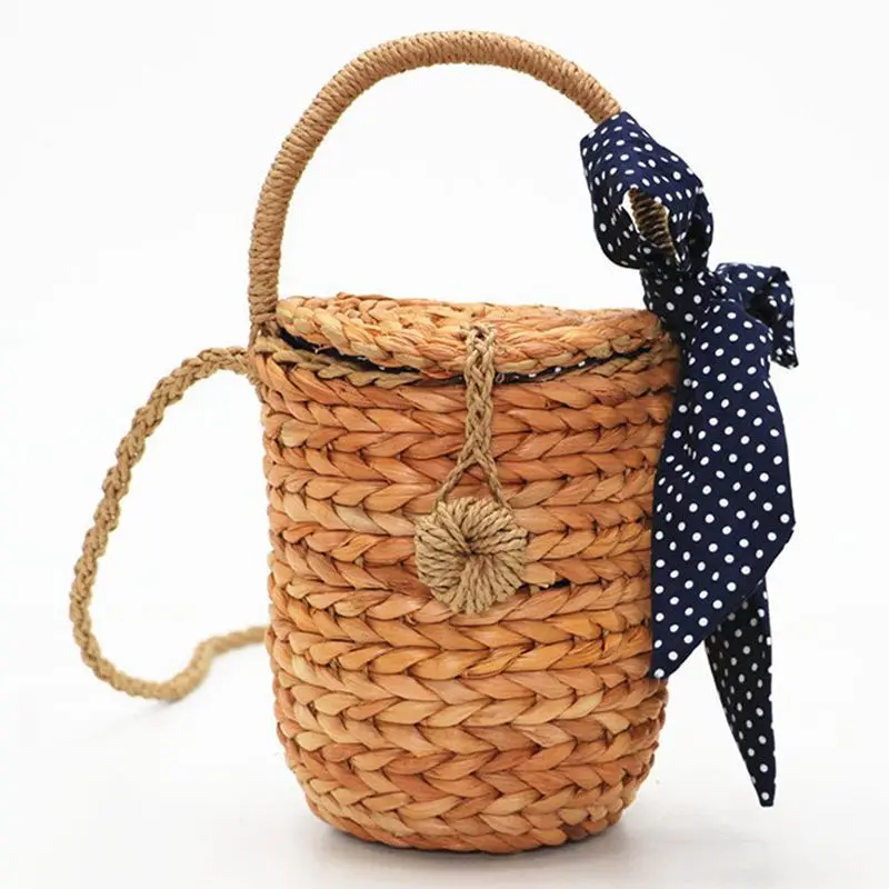 DCOS Summer New Cylinder With Straw Bag Wave Scarf Cloth Woven Leisure Activities Bag Ribbon Messenger Bag Portable Shovel
DCOS Summer New Cylinder With Straw Bag Wave Scarf Cloth Woven Leisure Activities Bag Ribbon Messenger Bag Portable Shovel