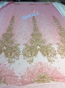 African Sequin glued Glitter Mesh beads mesh tulle hand print glitter lace fabric DiuDiu-101905 for evening dress/party
African Sequin glued Glitter Mesh beads mesh tulle hand print glitter lace fabric DiuDiu-101905 for evening dress/party