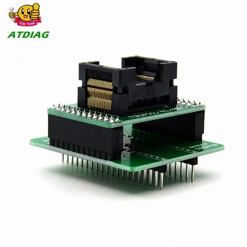 Adapters TSOP 48 TSOP48 NAND Adapter only for TL866II plus programmer for NAND flash chips
Adapters TSOP 48 TSOP48 NAND Adapter only for TL866II plus programmer for NAND flash chips
