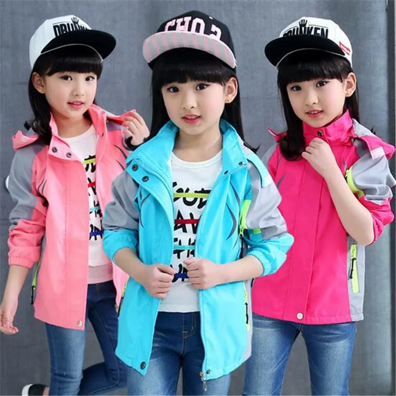 Teenager Children Girls Sports Kids Hoodies Windbreakers Jackets Waterproof Raincoat Outdoor Mountaineer 2018 Girl Coats 6-15T
Teenager Children Girls Sports Kids Hoodies Windbreakers Jackets Waterproof Raincoat Outdoor Mountaineer 2018 Girl Coats 6-15T