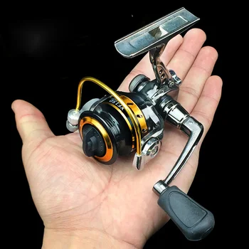 All Metal Mini Small Spinning Carp Fishing Reel Baitcasting 5.0:1 3BB+1RB Winter Ice Spinning Fishing Reels Wheel Max Drag 10Lbs
All Metal Mini Small Spinning Carp Fishing Reel Baitcasting 5.0:1 3BB+1RB Winter Ice Spinning Fishing Reels Wheel Max Drag 10Lbs