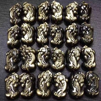 Open natural Jinyao stone color eye obsidian brave pendant men and women lucky fortune transfer pendant
Open natural Jinyao stone color eye obsidian brave pendant men and women lucky fortune transfer pendant