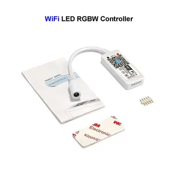 DC5-24V Mini WiFi RGBW Controller Music Controller By Amazon Alexa Google Home Phone For 3528 5050 RGB Strip Lights
DC5-24V Mini WiFi RGBW Controller Music Controller By Amazon Alexa Google Home Phone For 3528 5050 RGB Strip Lights