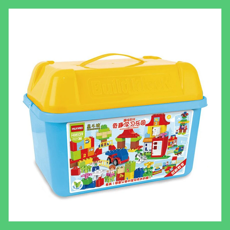 learning paradise Compatible Legoe Duplo Toys Large particle Building Blocks Kids toy for children bricks boys girls gifts
learning paradise Compatible Legoe Duplo Toys Large particle Building Blocks Kids toy for children bricks boys girls gifts