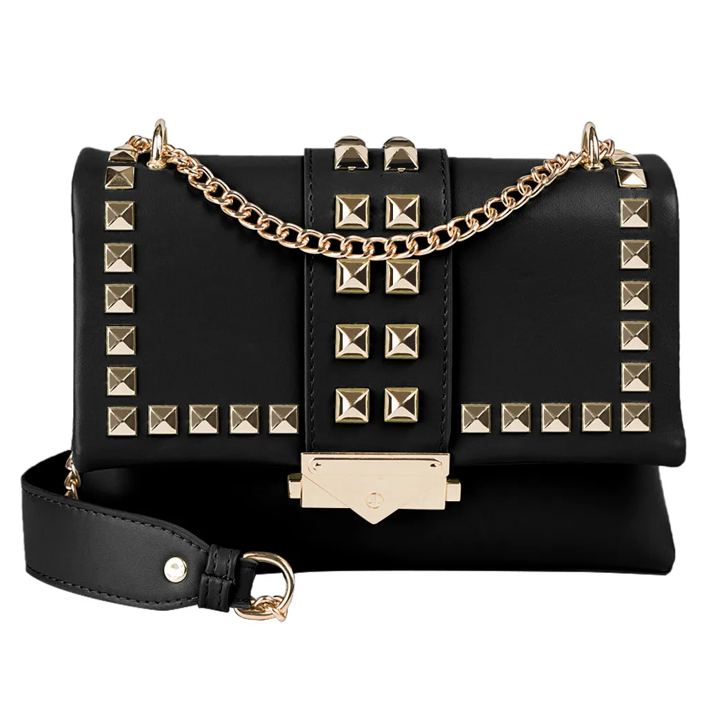 women Simple fashion Women's Fashion All-purpose Rivet Small Square Bag Single Shoulder Messenger Bag женские сумки#63
women Simple fashion Women's Fashion All-purpose Rivet Small Square Bag Single Shoulder Messenger Bag женские сумки#63