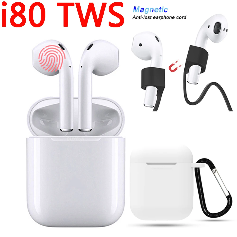 Mini i80 TWS Air 2 Pods Bluetooth Earphones W1 Chip Pop Up Windows Earbuds Wireless Headset For iPhone Earphone 2 Generation
Mini i80 TWS Air 2 Pods Bluetooth Earphones W1 Chip Pop Up Windows Earbuds Wireless Headset For iPhone Earphone 2 Generation