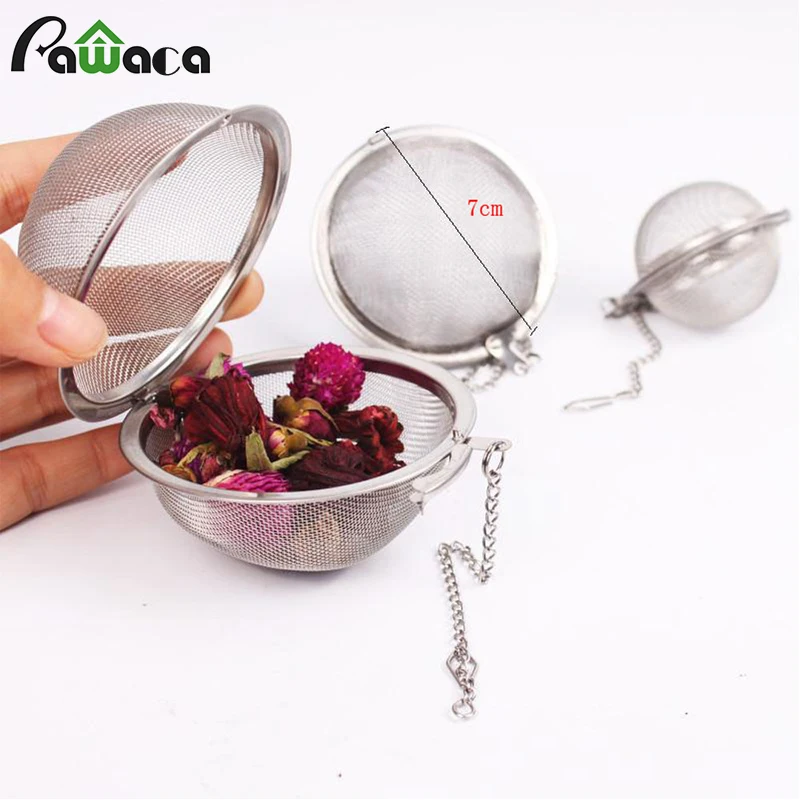 Stainless Steel Locking Spice Mesh Ball Tea Strainer Infuser Filter Herb Spice Diffuser Health Care Products Flowers Tea Tools
Stainless Steel Locking Spice Mesh Ball Tea Strainer Infuser Filter Herb Spice Diffuser Health Care Products Flowers Tea Tools