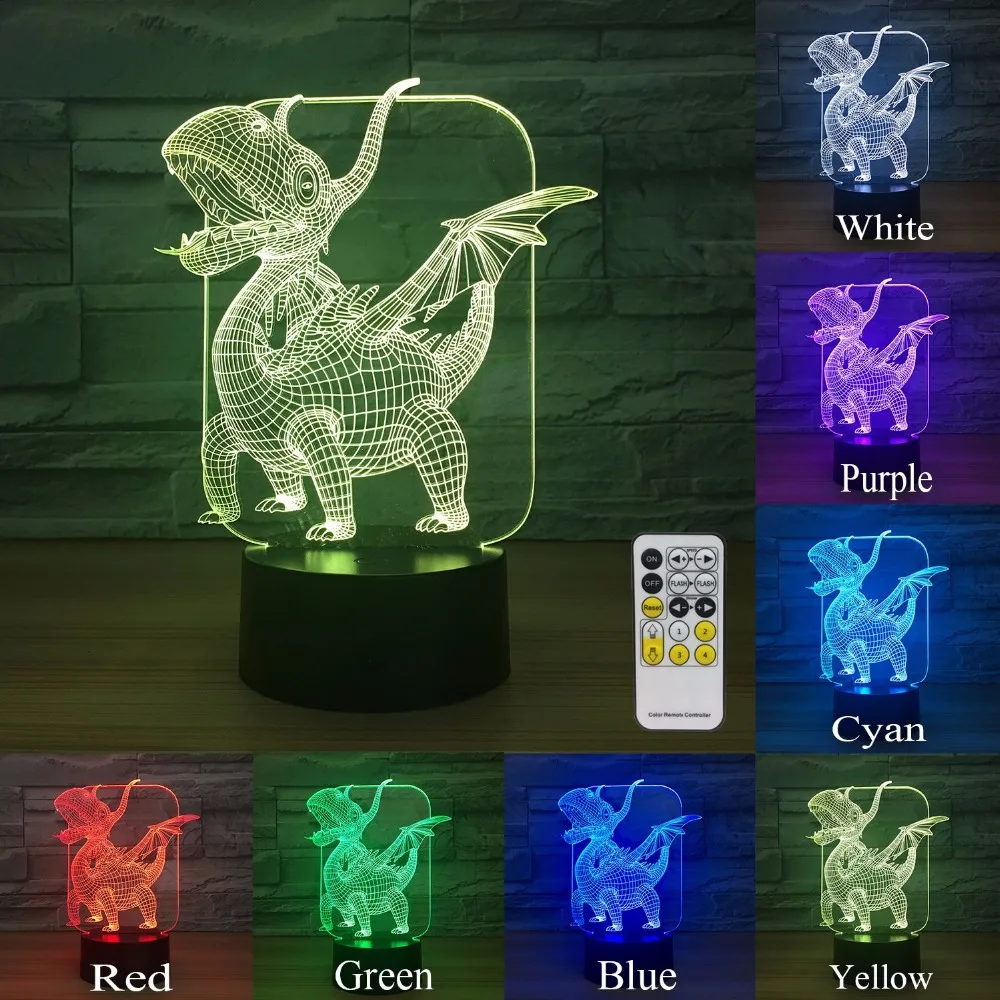 Dinosaur Pterosaur 7 Colors Change with Remote Control Night light for Nursery Kid Bedroom Birthday Party Gift Fast Drop Ship
Dinosaur Pterosaur 7 Colors Change with Remote Control Night light for Nursery Kid Bedroom Birthday Party Gift Fast Drop Ship
