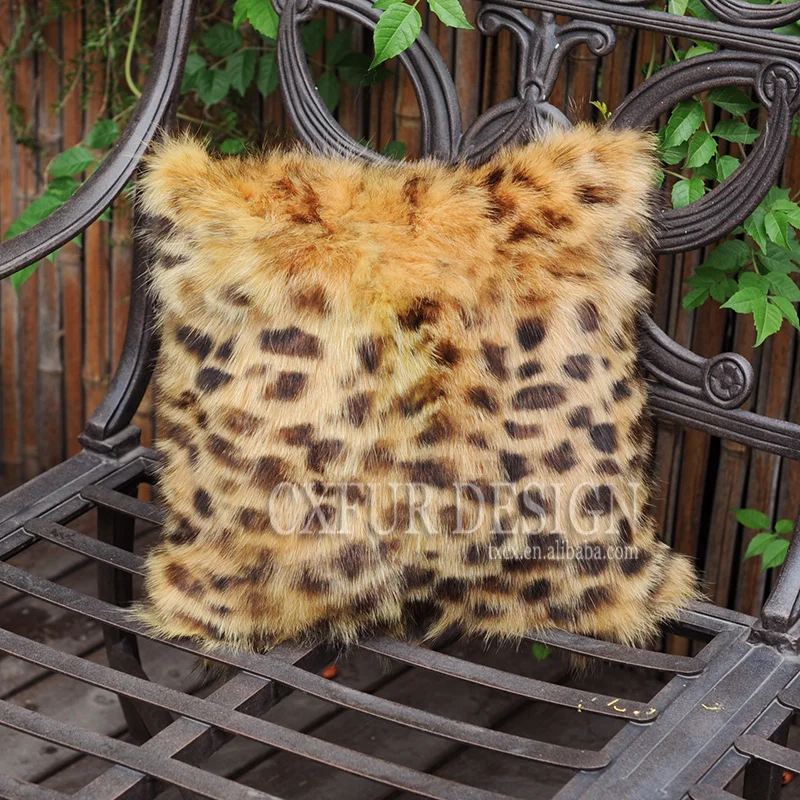 Free Shipping CX-D-37 New Products Wholesale Leopard Print Fox Fur Cushion Cover
Free Shipping CX-D-37 New Products Wholesale Leopard Print Fox Fur Cushion Cover