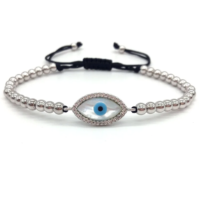 NAIQUBE 2019 Trendy Shell Eye Women Bracelet Adjustable Bead Braided Macrame Charm Bracelet For women Jewelry Gift
NAIQUBE 2019 Trendy Shell Eye Women Bracelet Adjustable Bead Braided Macrame Charm Bracelet For women Jewelry Gift