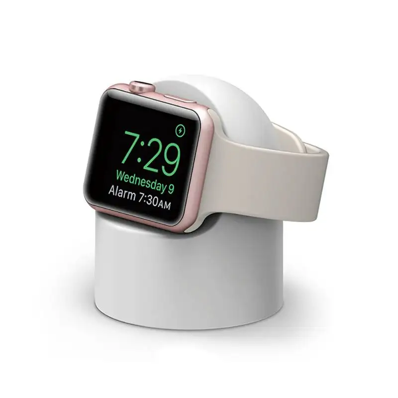 Soft Silicone Watch Charging Stand for Apple Watch 1 2 3 4 Fashin Desktop Charger For iwatch 1 2 3 4 (38mm & 42mm) With 1m Cable
Soft Silicone Watch Charging Stand for Apple Watch 1 2 3 4 Fashin Desktop Charger For iwatch 1 2 3 4 (38mm & 42mm) With 1m Cable