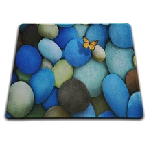 Blue Rocks Mouse Pad Fashion Computer Notebook Gaming Mice Mat 18*22cm and 25*29cm Mouse Mats