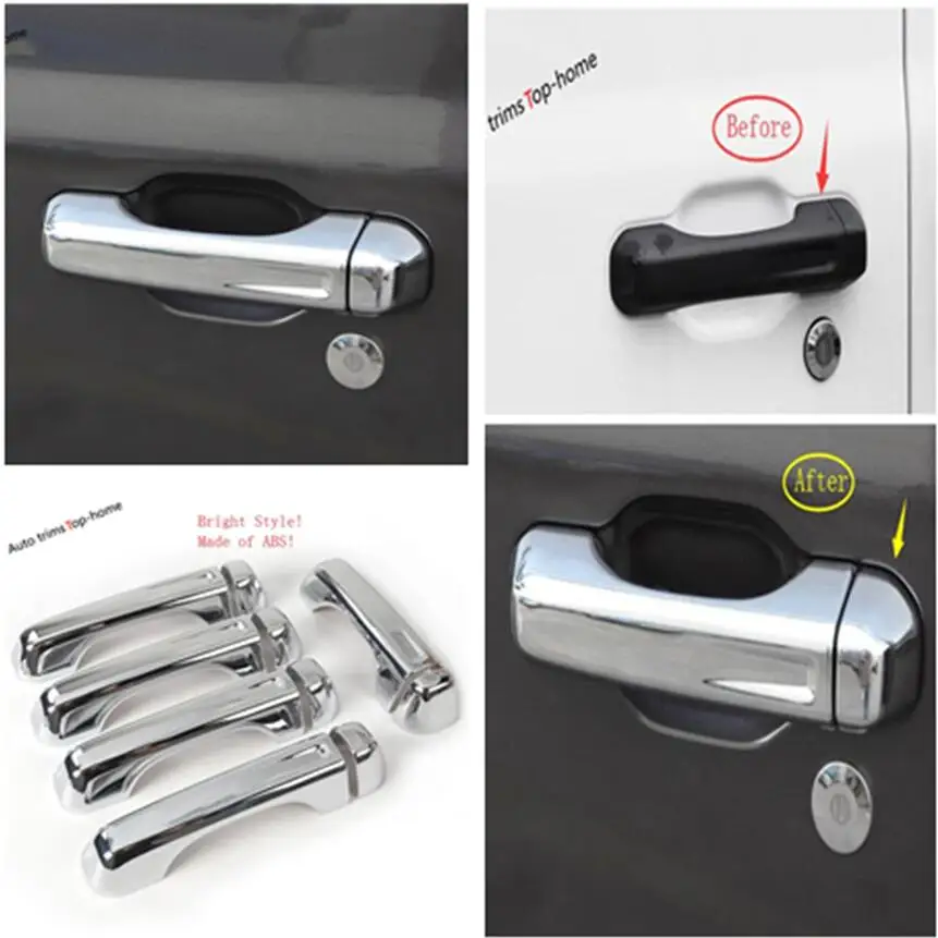Yimaautotrims Car Door & Rear Tailgate Door Doorknob Handle Cover Kit Fit For Jeep Wrangler JL 4 Door Model 2018 - 2022 Exterior
Yimaautotrims Car Door & Rear Tailgate Door Doorknob Handle Cover Kit Fit For Jeep Wrangler JL 4 Door Model 2018 - 2022 Exterior