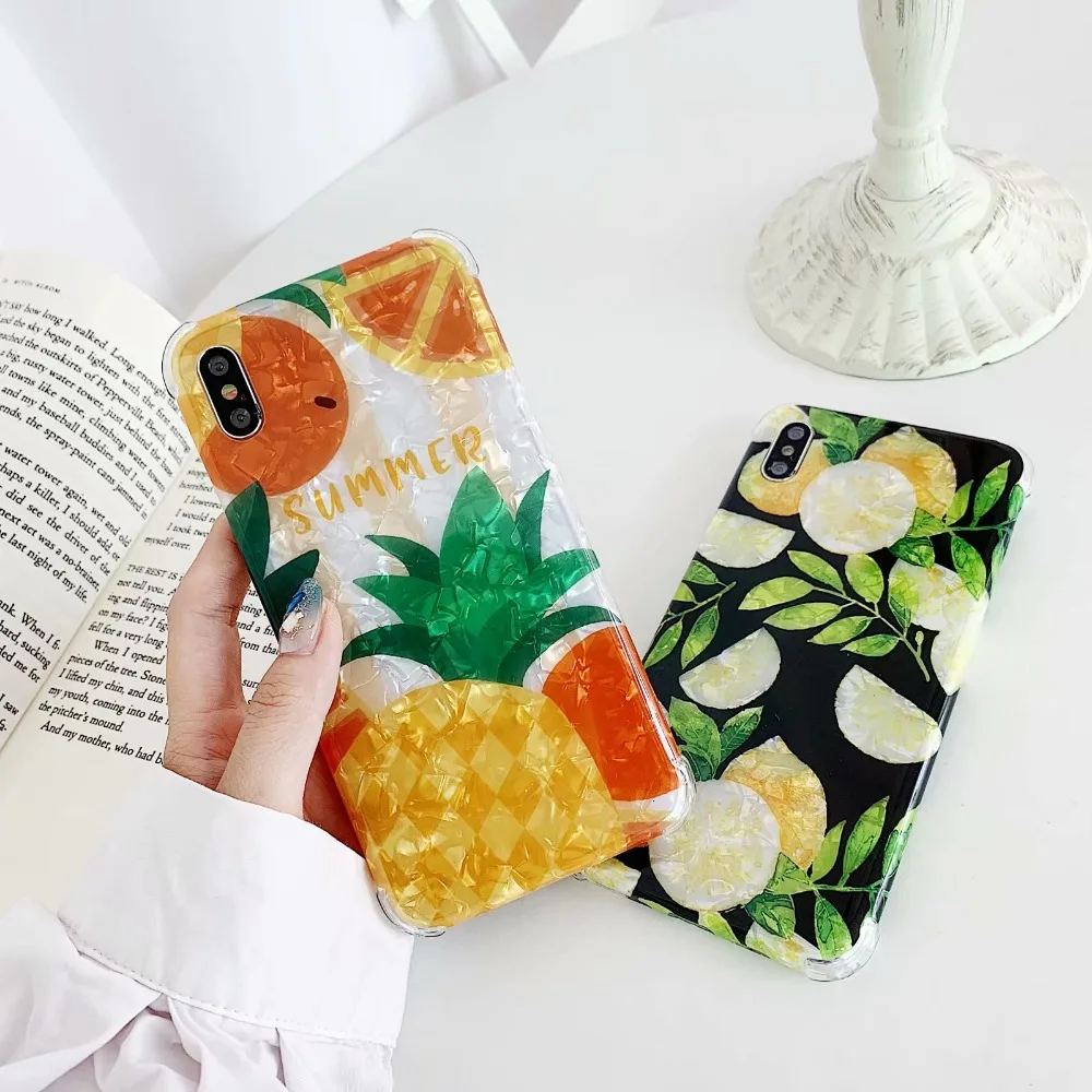 For Huawei P20 Lite P20 Pro Honor 10 Soft TPU Conch Pineapple Lemon Shockproof Cover For huawei P30 Mate 20 Pro Nova4 Mate 10
For Huawei P20 Lite P20 Pro Honor 10 Soft TPU Conch Pineapple Lemon Shockproof Cover For huawei P30 Mate 20 Pro Nova4 Mate 10
