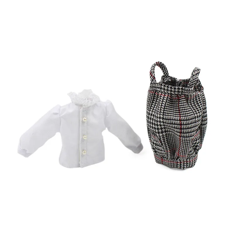 blyth doll clothes to long-sleeved blouse plaid skirt it suitable for 1/6 doll, normal doll, joint doll, icy, jecci five
blyth doll clothes to long-sleeved blouse plaid skirt it suitable for 1/6 doll, normal doll, joint doll, icy, jecci five