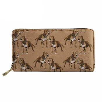 Noisydesigns Women purses canta Wallets Females Long Purse PU Leather Cash Holder Females Pitbull Lover Printing Change Pocket
Noisydesigns Women purses canta Wallets Females Long Purse PU Leather Cash Holder Females Pitbull Lover Printing Change Pocket