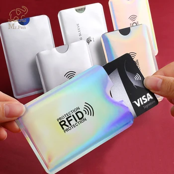 20pcs Anti Rfid Laser Wallet Blocking Reader Lock Bank Card Holder Id Bank Card Case Protection Credit Business Card Holder
20pcs Anti Rfid Laser Wallet Blocking Reader Lock Bank Card Holder Id Bank Card Case Protection Credit Business Card Holder