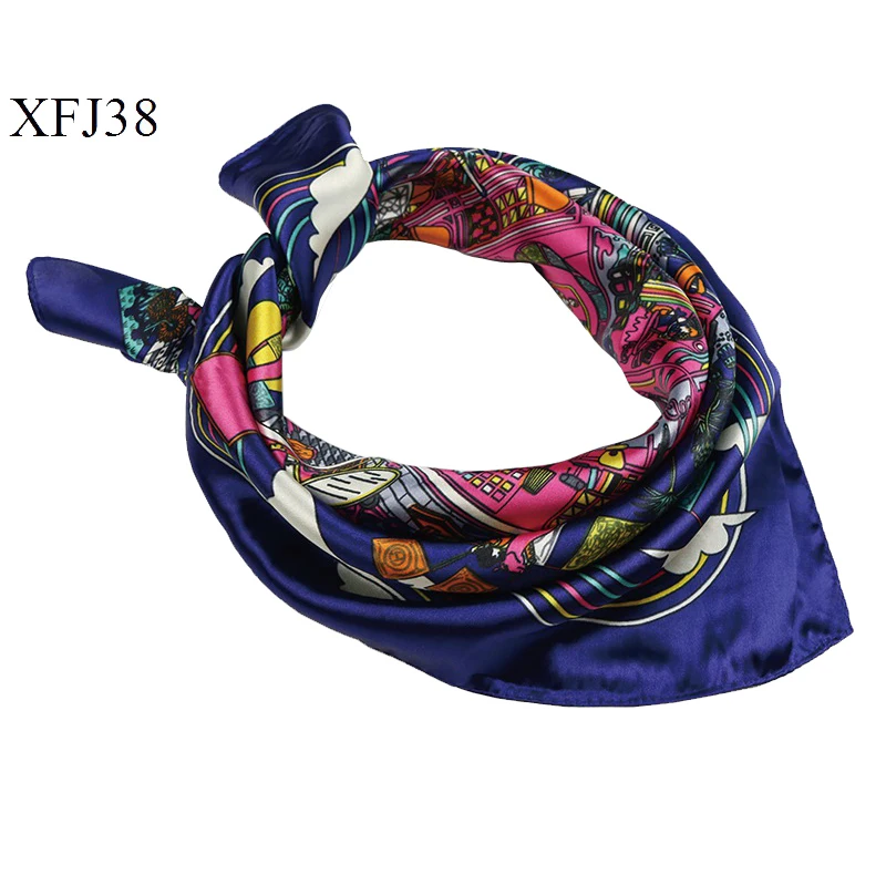 F&U Elegant Women Square Silk Head And Neck Feel Silk Scarf Skinny Retro Hair Tie Band Small Fashion Square Scarf For Gifts
F&U Elegant Women Square Silk Head And Neck Feel Silk Scarf Skinny Retro Hair Tie Band Small Fashion Square Scarf For Gifts