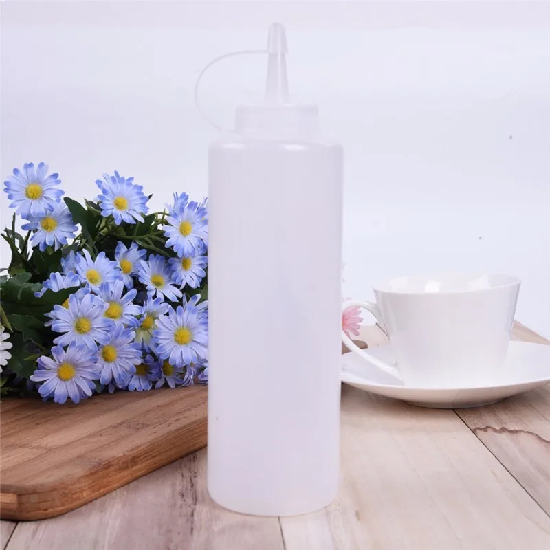 1 pc 6-24 OZ Plastic Squeeze Bottle Condiment Dispenser Ketchup Mustard Sauce Vinegar For Family Kitchen
1 pc 6-24 OZ Plastic Squeeze Bottle Condiment Dispenser Ketchup Mustard Sauce Vinegar For Family Kitchen