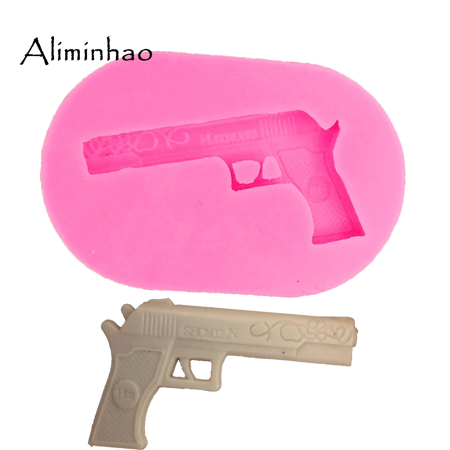 DY0029 pistol gun DIY Silicone Mold Sugarcraft dessert Candy Chocolate Molds Fondant Cake Decorating Tools
DY0029 pistol gun DIY Silicone Mold Sugarcraft dessert Candy Chocolate Molds Fondant Cake Decorating Tools