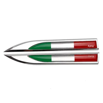 Flag of Italy Logo Car Fender Side Sticker Door Emblem Badge for BMW E46 Mini cooper Nissan Subaru Renault LADA Car Accessories
Flag of Italy Logo Car Fender Side Sticker Door Emblem Badge for BMW E46 Mini cooper Nissan Subaru Renault LADA Car Accessories