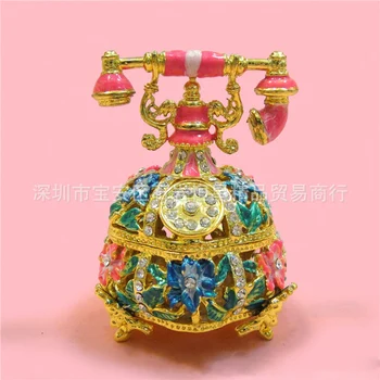 European painting crafts, metal craftsShell Retro phone,desktop Decoration home ornaments gift(A407)
European painting crafts, metal craftsShell Retro phone,desktop Decoration home ornaments gift(A407)