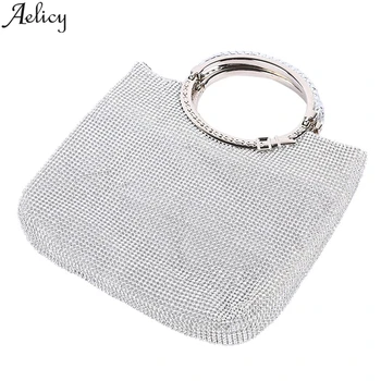 Aelicy Women Diamond Evening Handbag Ladies Fashion Rhinestone Fashion Solid Messenger Bags Open Pocket Clutch Bolso De Mujer
Aelicy Women Diamond Evening Handbag Ladies Fashion Rhinestone Fashion Solid Messenger Bags Open Pocket Clutch Bolso De Mujer