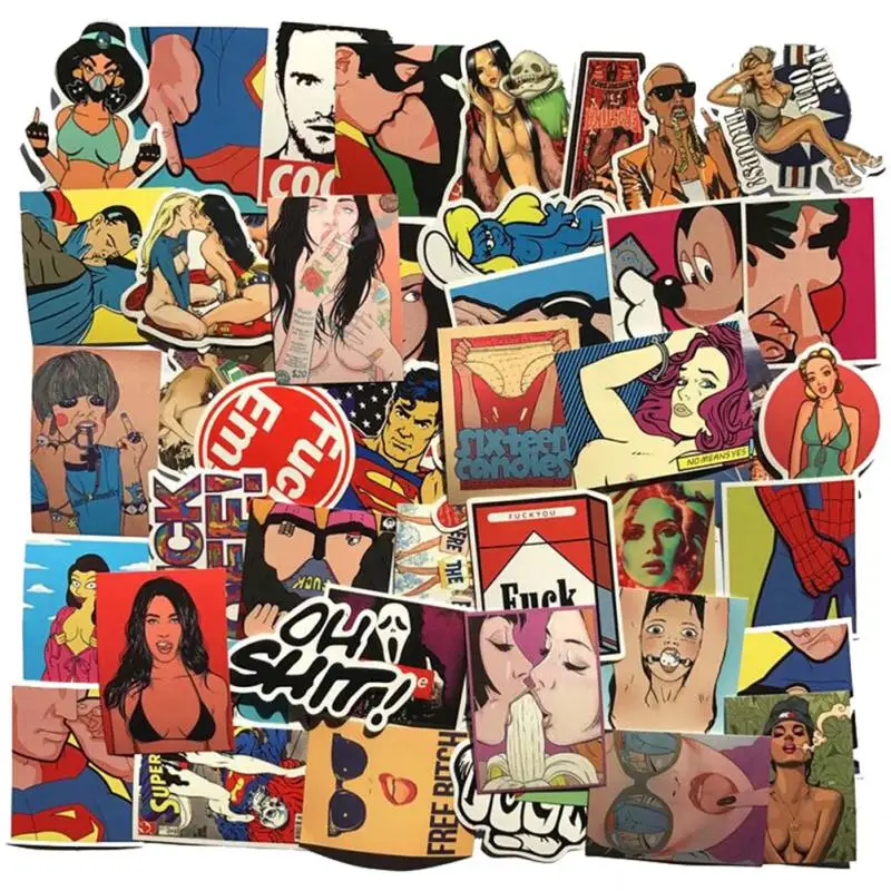 Self-adhere Sexy Lady Fridge Sticker Beauty Girl Graffiti Sticker For Luggage Car Fridge Decor Retro Style Sticker Decor 50pcs
Self-adhere Sexy Lady Fridge Sticker Beauty Girl Graffiti Sticker For Luggage Car Fridge Decor Retro Style Sticker Decor 50pcs