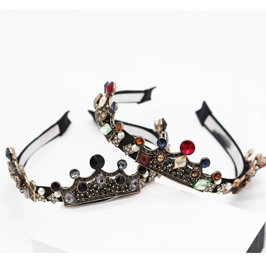 New personality Baroque Crown rhinestone geometric headband personality prom cocktail headband 952
New personality Baroque Crown rhinestone geometric headband personality prom cocktail headband 952