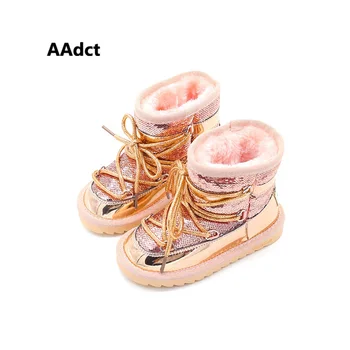 AAdct winter fur warm girls boots fashion princess new snow kids boots for girls Sequins cotton children shoes Brand 2019
AAdct winter fur warm girls boots fashion princess new snow kids boots for girls Sequins cotton children shoes Brand 2019