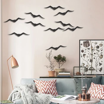 Nordic home decor Modern creative wall ceramic Home Accessories seagull Birds TV backdrop decorated 3D wall hanging decoration
Nordic home decor Modern creative wall ceramic Home Accessories seagull Birds TV backdrop decorated 3D wall hanging decoration