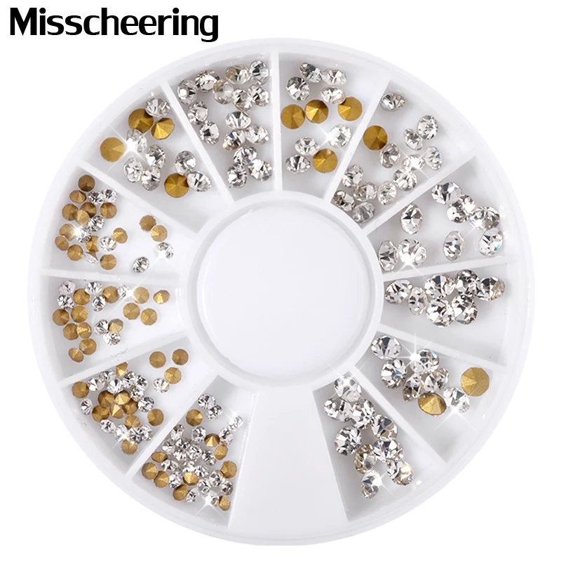 1 Box Shining Nail Art Rhinestones 3d Clear Crystal Sharp Bottom Studs Manicure Accessories Nail Glitter Decorations In Wheels
1 Box Shining Nail Art Rhinestones 3d Clear Crystal Sharp Bottom Studs Manicure Accessories Nail Glitter Decorations In Wheels