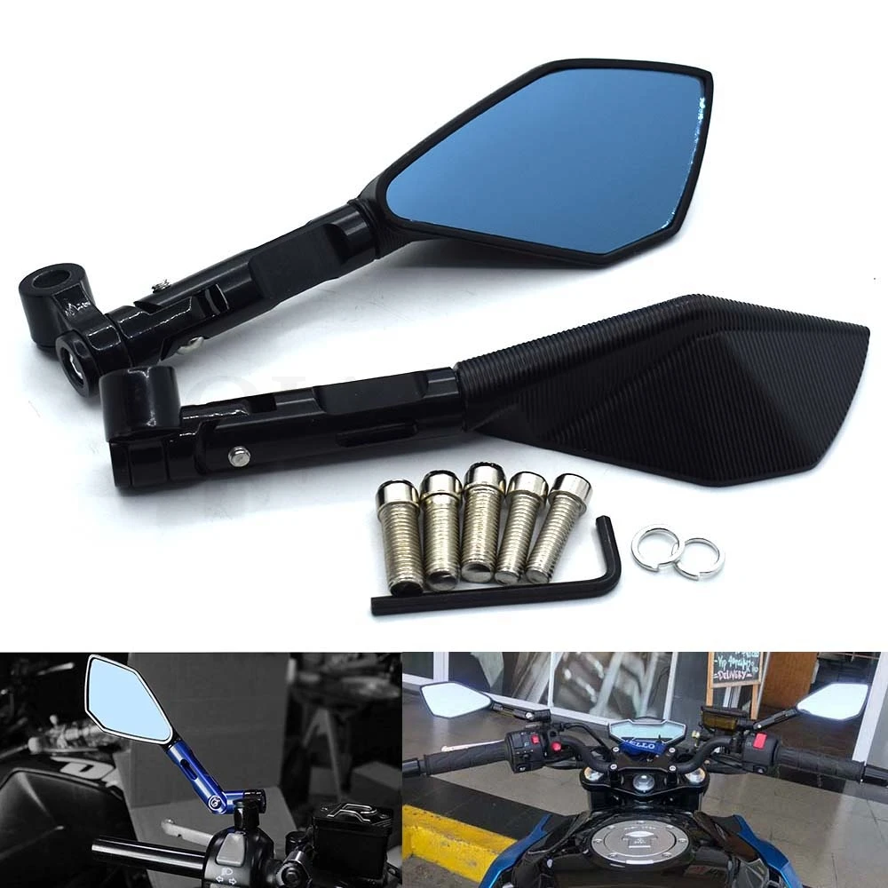 Universal Motorcycle CNC Aluminum Rearview Mirror Side Mirror For Kawasaki Ninja ZX7R ZX9R ZX1100 ZRX1100 ZRX1200 ZZR1200
Universal Motorcycle CNC Aluminum Rearview Mirror Side Mirror For Kawasaki Ninja ZX7R ZX9R ZX1100 ZRX1100 ZRX1200 ZZR1200
