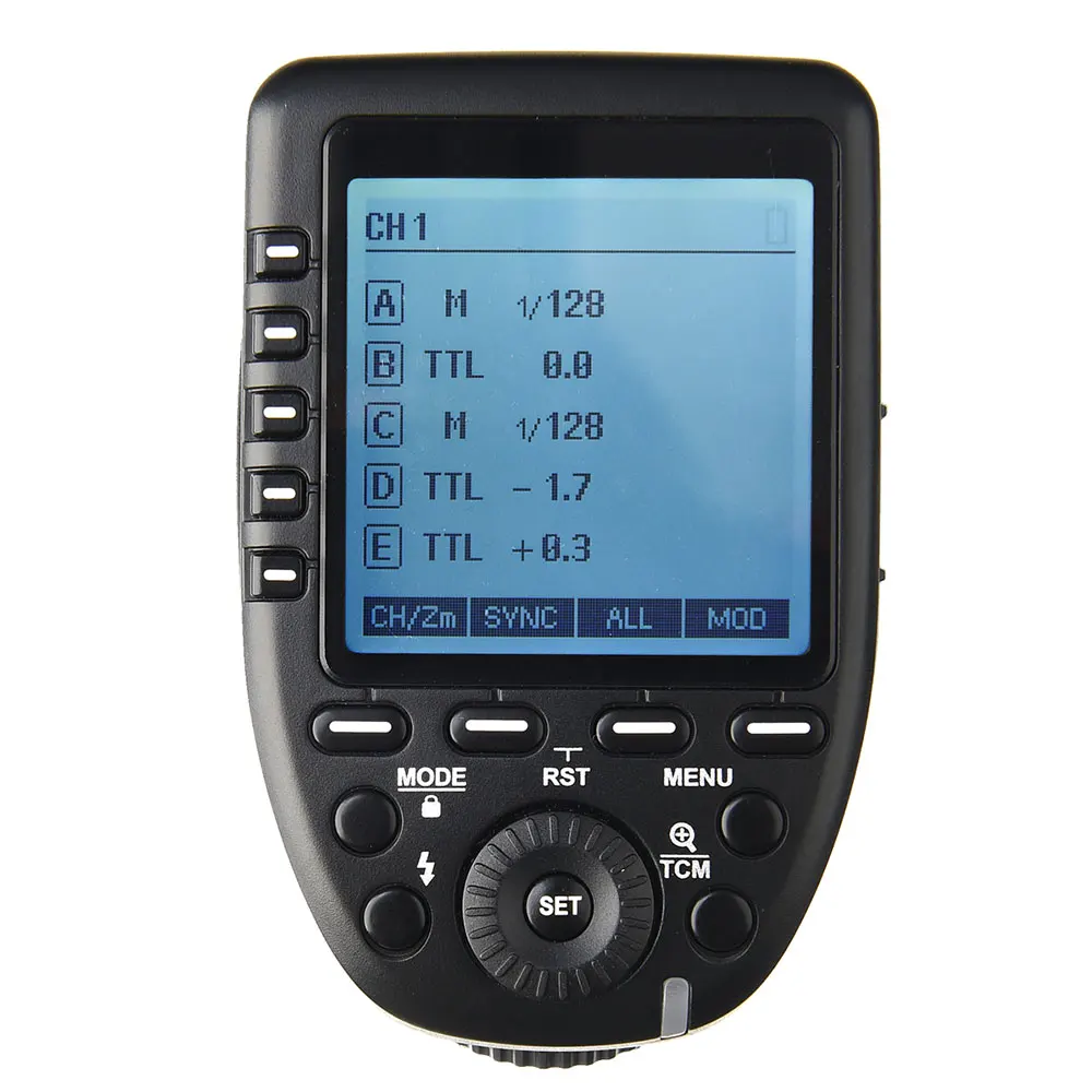 Pre-Sale New Arrival Godox E-TTL II 2.4G Wireless X system High-speed with Big LCD Screen Transmitter Xpro-C For Canon (10)