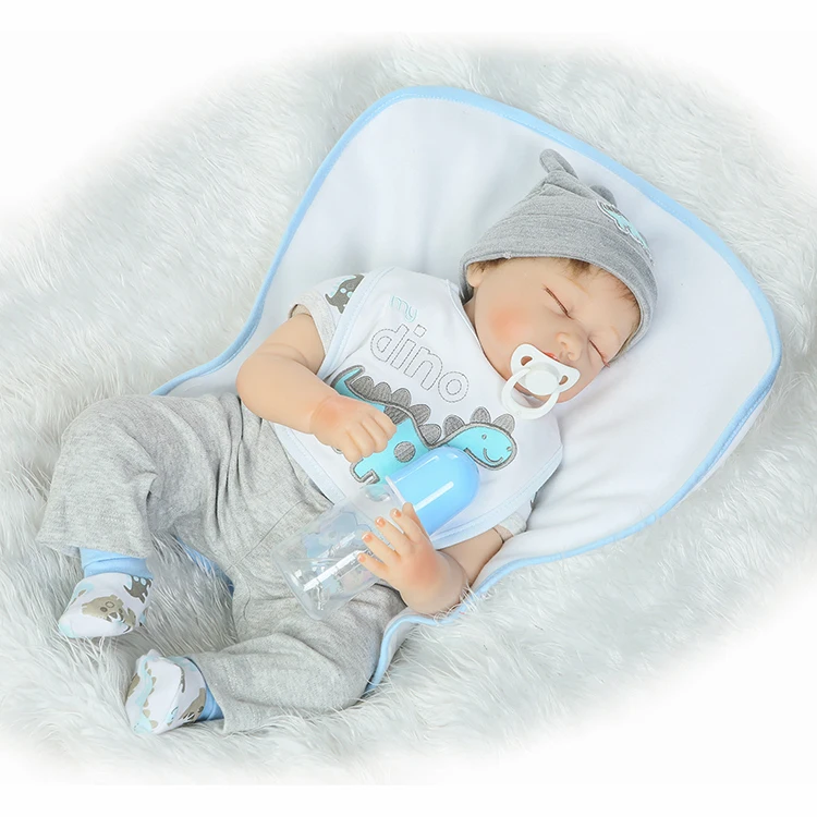 NPK 22Inch Realistic Newborn Baby Dolls Reborn Lifelike cotton Body Silicone Alive bebes reborn Handmade Toddler Dolls Toys
NPK 22Inch Realistic Newborn Baby Dolls Reborn Lifelike cotton Body Silicone Alive bebes reborn Handmade Toddler Dolls Toys
