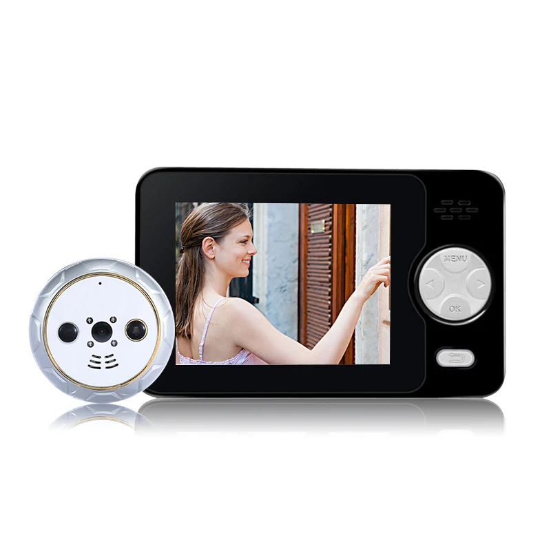 Don`t Disturb 3.2inch PIR Motion Detection Digital Peephole Door Camera Auto Photo/Video Recording Wireless Door Peephole Viewer
Don`t Disturb 3.2inch PIR Motion Detection Digital Peephole Door Camera Auto Photo/Video Recording Wireless Door Peephole Viewer