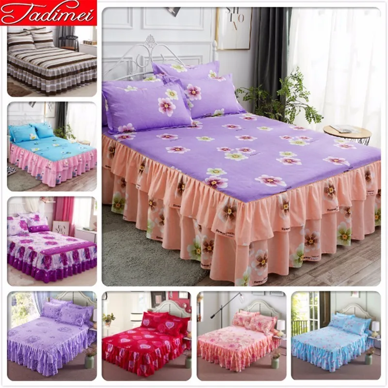 Floral Pattern Couple Adult Kid Girl Bed Skirt 120x200 150x200 180x200 180x220 200x220 Bedspread Single Queen King Size Bedskirt
Floral Pattern Couple Adult Kid Girl Bed Skirt 120x200 150x200 180x200 180x220 200x220 Bedspread Single Queen King Size Bedskirt