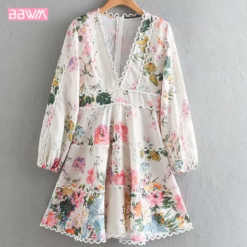 Romantic floral pattern v-neck wavy crochet dress dress 2019 summer new sweet zipper long sleeve wild female dress
Romantic floral pattern v-neck wavy crochet dress dress 2019 summer new sweet zipper long sleeve wild female dress