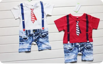 DHL 50pcs Summer Baby Boy Clothing Sets Newborn Baby Clothes Gentleman Boy Clothing Roupas Bebes Infant Jumpsuits
DHL 50pcs Summer Baby Boy Clothing Sets Newborn Baby Clothes Gentleman Boy Clothing Roupas Bebes Infant Jumpsuits