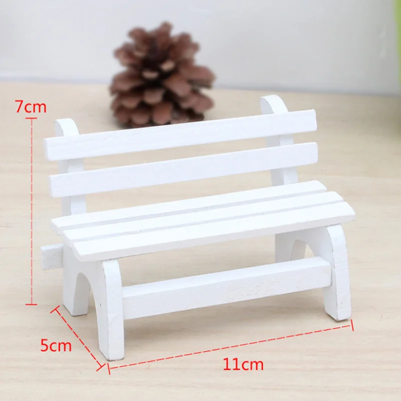 Mini White Bench Garden Micro World Landscaping Decorative wooden Ornaments Terrarium Moss Decor DIY Accessories
Mini White Bench Garden Micro World Landscaping Decorative wooden Ornaments Terrarium Moss Decor DIY Accessories